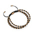 Trinité | Or rose x bronze à canon | Bracelet Triple Rang